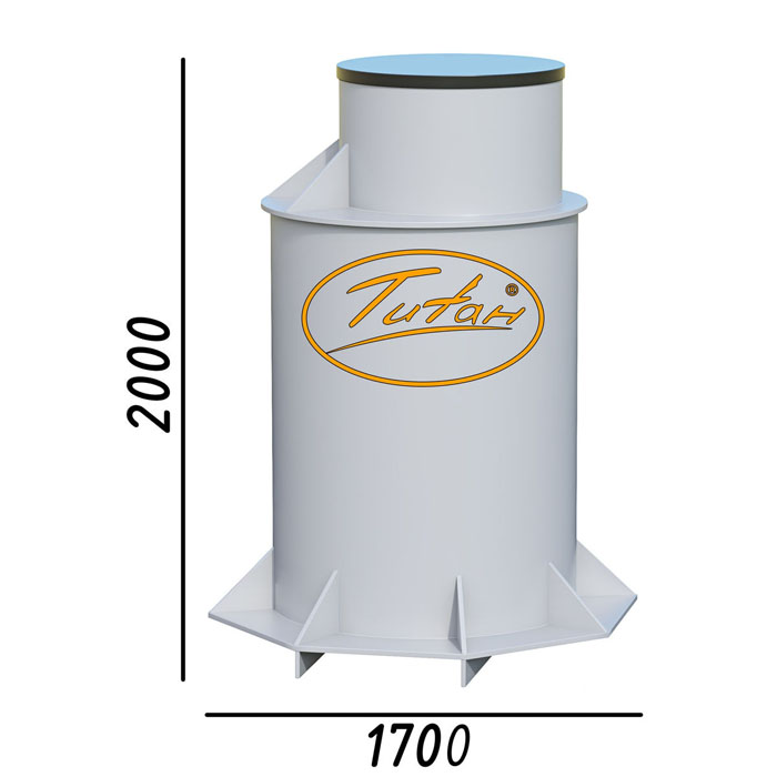 Кессон ТИТАН П-1500 Ø1500×2000