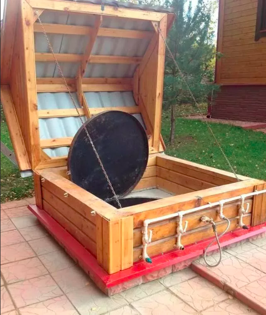 Утепление кессона на зиму