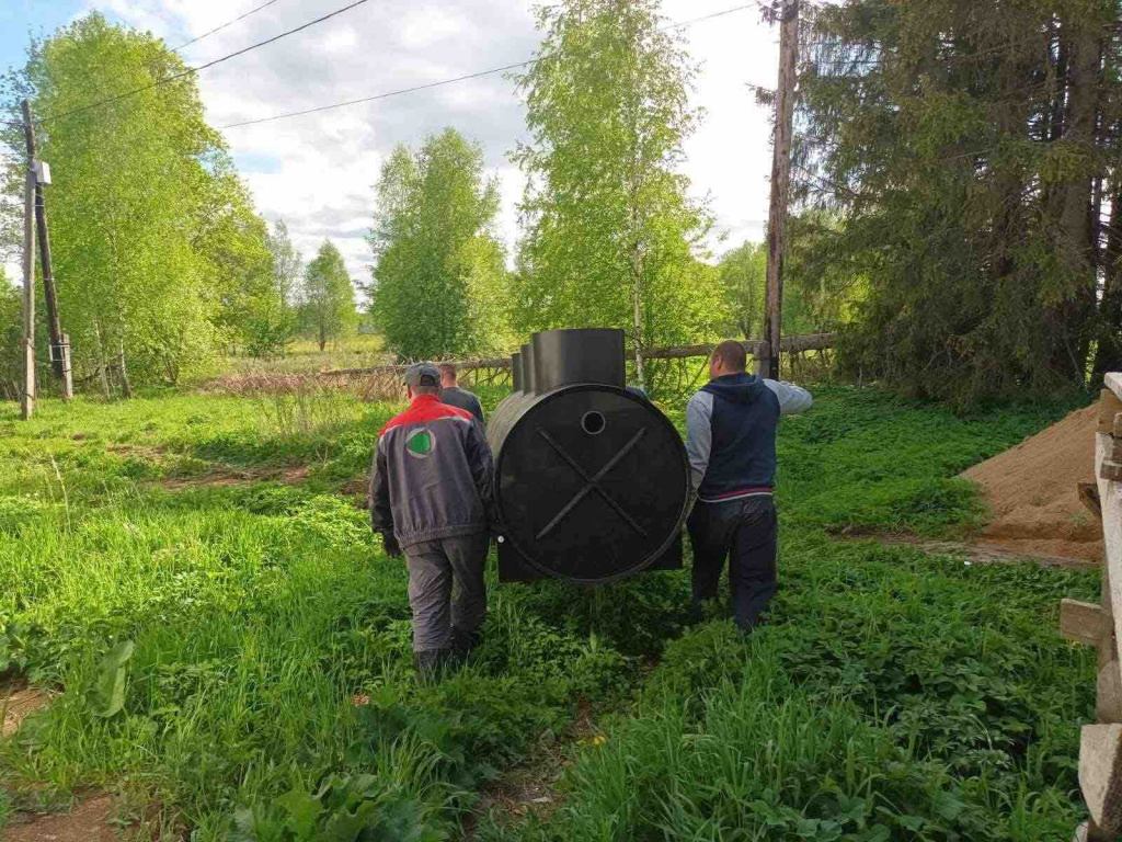 установка септика Эко-Л 12 в Тверской области.jpg