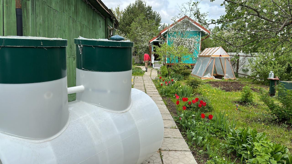 установка септика Юнисеп 0,8 в Софрино.jpg