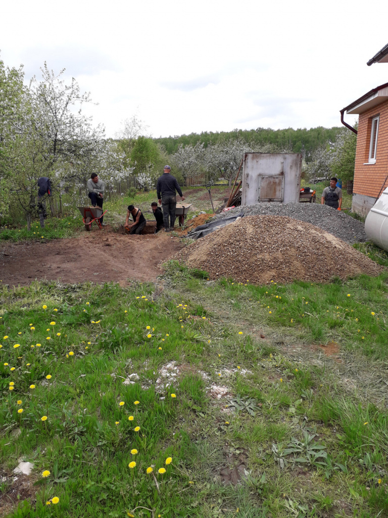 Подготовка котлована